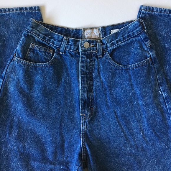 Vintage Denim - Vintage 80s Bonjour high waisted mom jeans